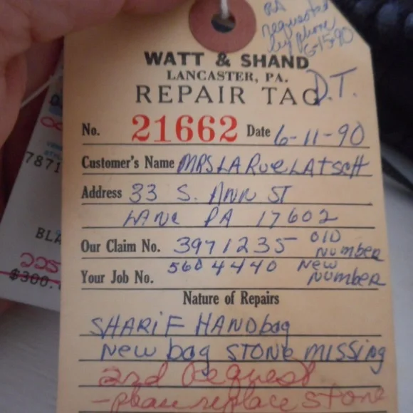 NWT Retail $300 Vintage Sharif Handbag Purse - Picture 8 of 8